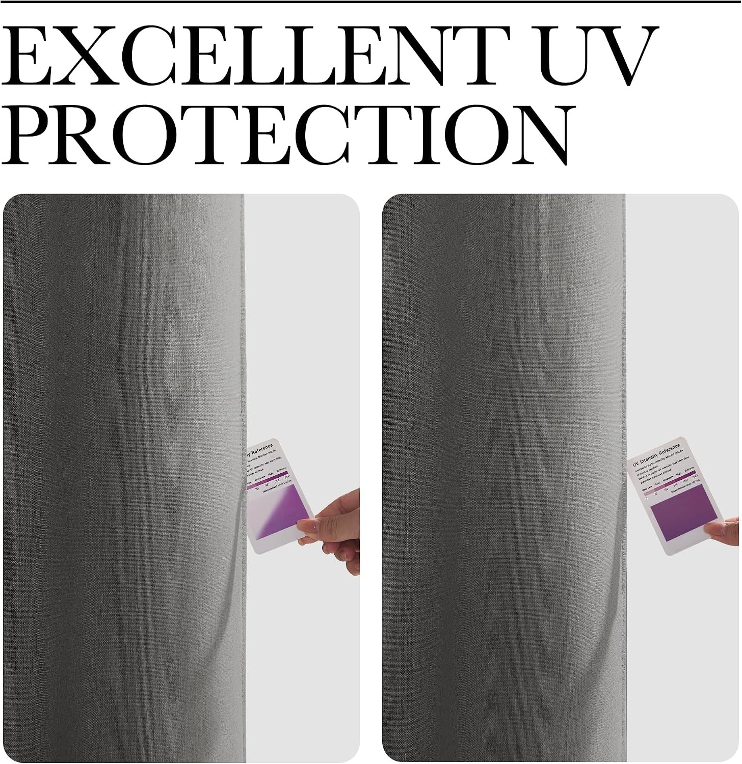 image:imageNICETOWN 100 Blackout Outdoor Curtains for Patio Waterproof 2 PanelsGrey