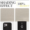 NICETOWN 100% Blackout Outdoor Curtains for Patio Waterproof 2 Panels(Natural)