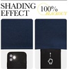 NICETOWN 100% Blackout Outdoor Curtains for Patio Waterproof 2 Panels(Navy)