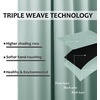 NICETOWN Weighted Outdoor Curtains for Patio Waterproof W52xL84 in 2 Panels(Aqua Blue)