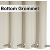 NICETOWN Weighted Outdoor Curtains for Patio Waterproof W52xL84 in 2 Panels(Beige)