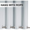 NICETOWN Weighted Outdoor Curtains for Patio Waterproof W52xL84 in 2 Panels(Greyish White)