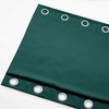 NICETOWN Weighted Outdoor Curtains for Patio Waterproof W52xL84 in 2 Panels(Hunter Green)