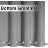 NICETOWN Weighted Outdoor Curtains for Patio Waterproof W52xL84 in 2 Panels(Silver Gray)