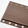 NICETOWN Weighted Outdoor Curtains for Patio Waterproof W52xL84 in 2 Panels(Tan)