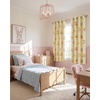 NICETOWN 100% Blackout Ombre Rainbow Curtains for Kids, 52″ x 84″, 2 Panels(Paler Yellow)