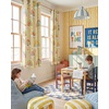 NICETOWN 100% Blackout Ombre Rainbow Curtains for Kids, 52″ x 84″, 2 Panels(Paler Yellow)