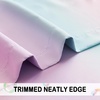 NICETOWN 100% Blackout Ombre Rainbow Curtains for Kids, 52″ x 84″, 2 Panels(Purple & Blue & Pink)