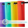 NICETOWN 100% Blackout Ombre Rainbow Curtains for Kids, 52″ x 84″, 2 Panels(Rainbow-1)