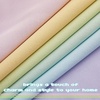 NICETOWN 100% Blackout Ombre Rainbow Curtains for Kids, 52″ x 84″, 2 Panels(Rainbow-2)