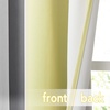 NICETOWN 100% Blackout Ombre Rainbow Curtains for Kids, 52″ x 84″, 2 Panels(Yellow & Grey)