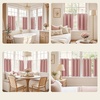NICETOWN 100% Blackout Sage Green Curtains for Bedroom, W40xL63, 2 Panels(Pink)