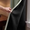 NICETOWN 100% Blackout Sage Green Curtains for Bedroom, W40xL63, 2 Panels(Sage Green)