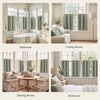 NICETOWN 100% Blackout Sage Green Curtains for Bedroom, W40xL63, 2 Panels(Sage Green)
