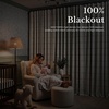 NICETOWN 100% Blackout Taupe Plaid Curtains for Bedroom, W52xL84, 2 Panels(Forest Green)