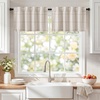 NICETOWN 100% Blackout Taupe Plaid Curtains for Bedroom, W52xL84, 2 Panels(Taupe)