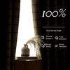 NICETOWN 100% Blackout Taupe Plaid Magnetic Roman Shade, W24 x L64, 1 Panel(Plaid | Burlap & White)