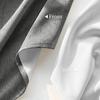 NICETOWN Beige Linen Blackout Curtains 84 Inches Long, W52xL84, 2 Panels(Grey)