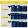 NICETOWN Black Curtain Rods for Windows 28 to 48 inch, Adjustable Curtain Rod 1 inch Diameter Modern Faceted Ball Finials Design Decorative Drapery Rod for Valances Tiers, 28-48″ Length, Matte Black(Matte Black/Faceted Ball)
