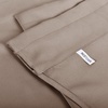 NICETOWN Blackout Kitchen Valances for Windo 18 Inch Length Rod Pocket(Cappuccino)