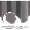 NICETOWN Blackout Kitchen Valances for Windo 18 Inch Length Rod Pocket(Grey)