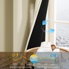 NICETOWN Boho Floral Curtains 100% Blackout for Living Room Bedroom 96 Inches Long Vintage Flower Drapes Thermal Insulated Soundproof Mid Century Botanica Grommet Window Treatment, 52″ W, 2 Panels(Cream)