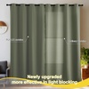 NICETOWN Boho Floral Curtains 100% Blackout for Living Room Bedroom 96 Inches Long Vintage Flower Drapes Thermal Insulated Soundproof Mid Century Botanica Grommet Window Treatment, 52″ W, 2 Panels(Dark Mallard)