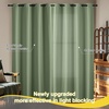 NICETOWN Boho Floral Curtains 100% Blackout for Living Room Bedroom 96 Inches Long Vintage Flower Drapes Thermal Insulated Soundproof Mid Century Botanica Grommet Window Treatment, 52″ W, 2 Panels(Olive)