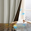NICETOWN Boho Floral Curtains 100% Blackout for Living Room Bedroom 96 Inches Long Vintage Flower Drapes Thermal Insulated Soundproof Mid Century Botanica Grommet Window Treatment, 52″ W, 2 Panels(Sand)