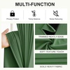 NICETOWN Boho Floral Curtains 100% Blackout for Living Room Bedroom 96 Inches Long Vintage Flower Drapes Thermal Insulated Soundproof Mid Century Botanica Grommet Window Treatment, 52″ W, 2 Panels(Forest Green)