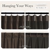 NICETOWN Sage Green Velvet Blackout Curtains 96 Inch Long for Bedroom, Dorm, Dining/Living Room, Thermal Solid Heavy Matt Pinch Pleat Back Tab Track Window Treatment for Hall, Theater (2 Panels, 40 W)(Taupe)