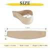 NICETOWN Strong Magnetic Curtain Tiebacks – Modern Simple Style Curtain Ties Backs Holdbacks Holders for Indoor/Outdoor Curtains (White, 18.5 X 4 Inches, Set of 4)(Beige)