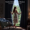 NICETOWN Taupe 100% Blackout Plaid Cabin Buffalo Gingham Curtain, 52W x 84L(Plaid | Dark Blue & White)