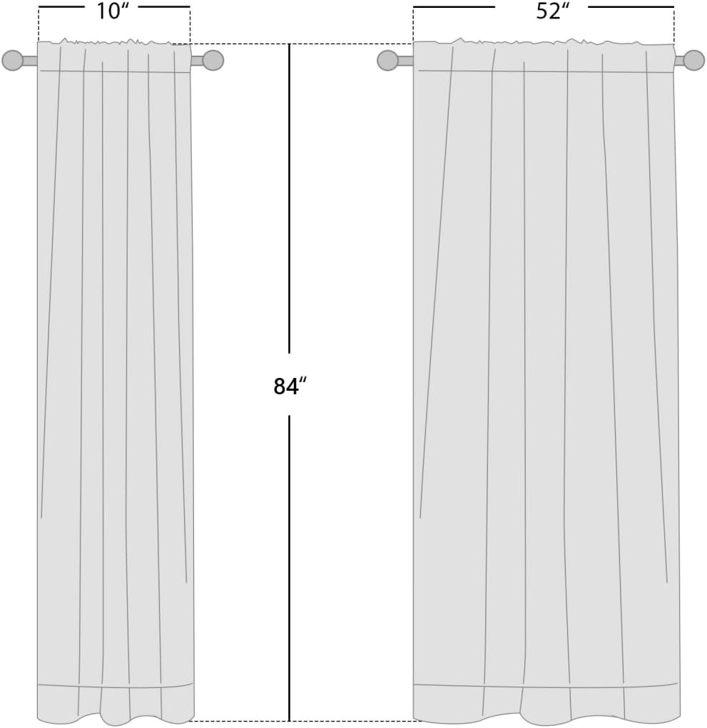 image:imageNICETOWN 100 Blackout Linen Curtains for BedroomLiving Room 90 L 2 PCsSeafoam Green