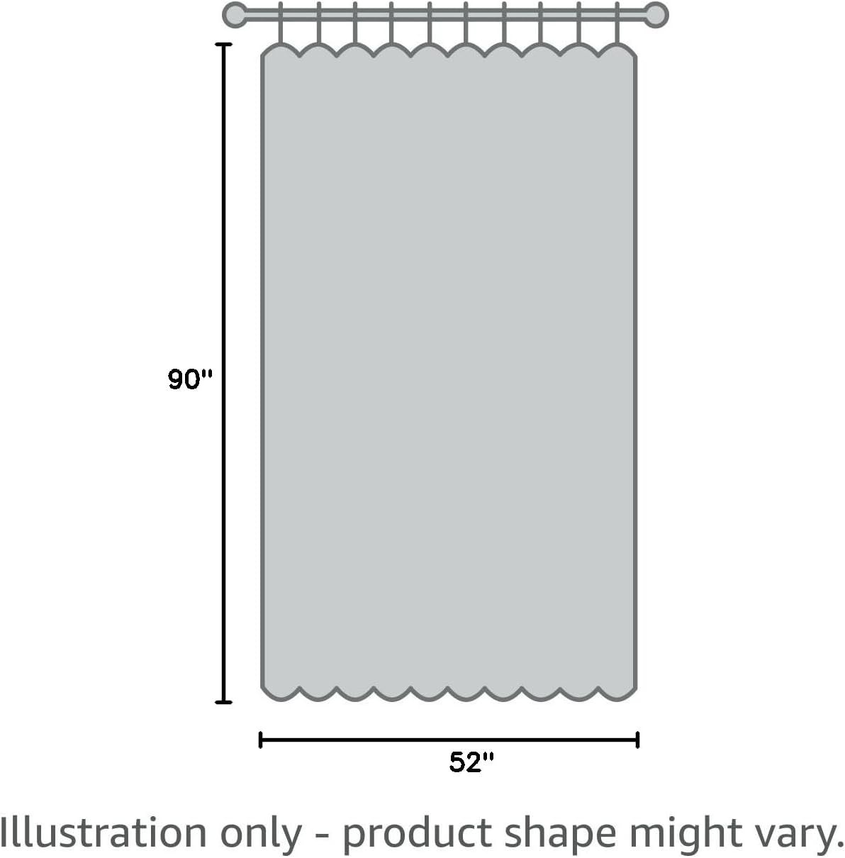 image:imageNICETOWN Linen Textured Semi Sheer Bedroom Curtains Grommet Top Casual Thick Semitransparent Flax Sheer Window Treatment Privacy for Living Room Camel W52 x L72 Sold by 2 PanelsGrey