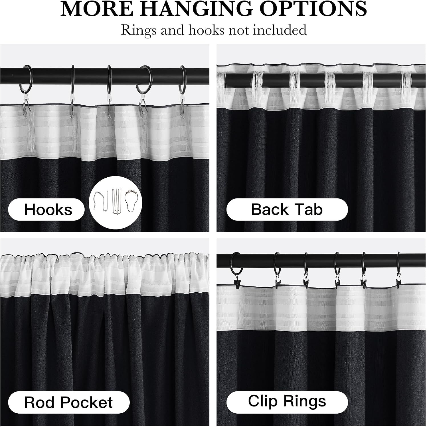image:imageNICETOWN Olive Green Velvet Blackout Curtains 84 Long 52 Wide 2 PanelsBlack