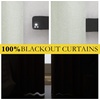 NICETOWN 100% Blackout Linen Curtains for Bedroom/Living Room 90″ L, 2 PCs(Light Green)