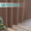 NICETOWN 2 Panels Outdoor Curtains for Patio Waterproof Vertical Blind, Detachable Sticky Tab Top Thermal Insulated Privacy Protected Outdoor Divider Window Treatment for Pergola, W52 x L108-Inch, Tan(Tan)
