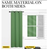 NICETOWN Forest Green Blackout Curtains, 2 Panels, 42″ x 48″