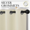 NICETOWN Kitchen Curtains, Short Curtains, 1 Pair, 34″ x 63″, Beige