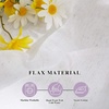 NICETOWN Linen Textured Semi Sheer Bedroom Curtains, Grommet Top Casual Thick Semitransparent Flax Sheer Window Treatment Privacy for Living Room, Camel, W52 x L72, Sold by 2 Panels(Off White)