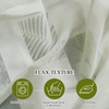 NICETOWN Linen Textured Semi Sheer Bedroom Curtains, Grommet Top Casual Thick Semitransparent Flax Sheer Window Treatment Privacy for Living Room, Camel, W52 x L72, Sold by 2 Panels(Sage Green)
