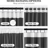 NICETOWN Olive Green Velvet Blackout Curtains 84″ Long, 52″ Wide, 2 Panels(Grey)