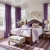 NICETOWN Olive Green Velvet Blackout Curtains 84″ Long, 52″ Wide, 2 Panels(Lavender Purple)