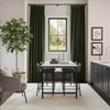 NICETOWN Olive Green Velvet Blackout Curtains 84″ Long, 52″ Wide, 2 Panels(Olive Green)