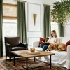 NICETOWN Olive Green Velvet Blackout Curtains 84″ Long, 52″ Wide, 2 Panels(Sage Green)