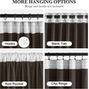 NICETOWN Olive Green Velvet Blackout Curtains 84″ Long, 52″ Wide, 2 Panels(Taupe)