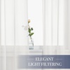 NICETOWN White Sheer Curtains 80 inches Long, Rod Pocket Chic Soft Voile Sheer Light Filtering Doorway Window Curtains & Drapes for Living Room/Porch, 4 Panels, White, W54 x L80(Beige)