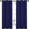 NICETOWN Royal Blue Blackout Curtains for Kid’s Room 42″ w x 63″ L 2 Panels