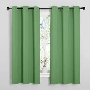 NICETOWN Forest Green Blackout Curtains, 2 Panels, 42″ x 48″